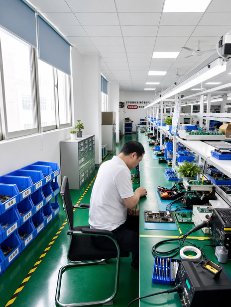 Shenzhen Jutai Comm Co., Ltd. linea di produzione del fabbricante