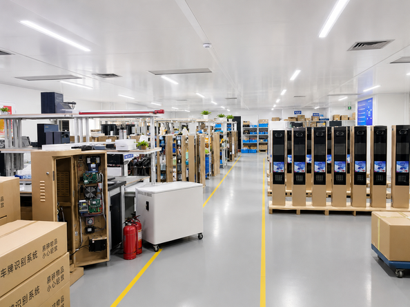 Shenzhen Jutai Comm Co., Ltd. linea di produzione del fabbricante