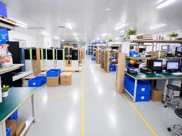 Shenzhen Jutai Comm Co., Ltd. linea di produzione del fabbricante