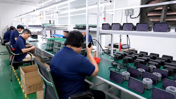Shenzhen Jutai Comm Co., Ltd. linea di produzione del fabbricante