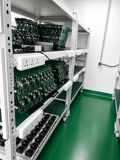Shenzhen Jutai Comm Co., Ltd. linea di produzione del fabbricante