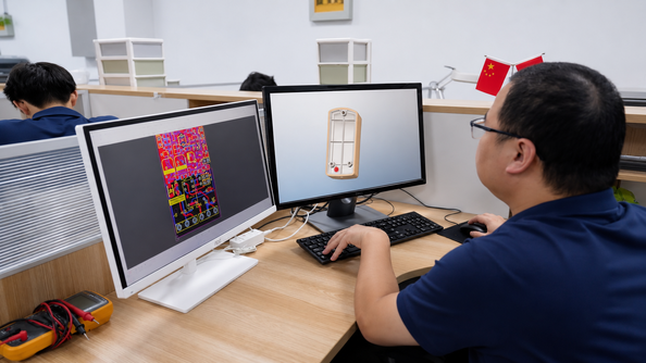 Shenzhen Jutai Comm Co., Ltd. linea di produzione del fabbricante