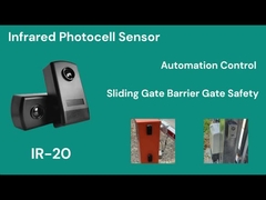 Sensore infrarosso esterno a 20 m di portata / Sensore di fascio di sicurezza a infrarossi per la sicurezza delle porte di barriera