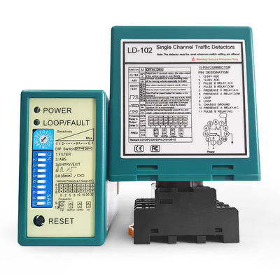 comprare 12-24 VADC Compact Inductive Loop Detector Rapid Response per il controllo dell'accesso al veicolo fabbricazione online