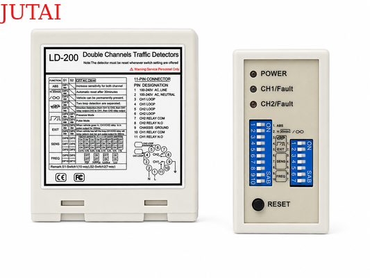 comprare Vehicle Loop Detector for Industrial Gate Control with Dual Channel Detection and Relay Output fabbricazione online