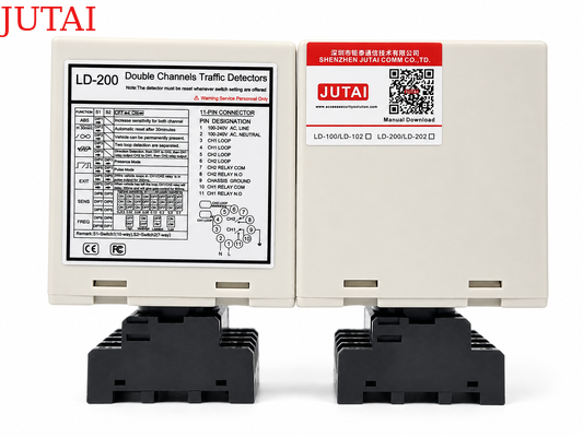 comprare Dual Channel Vehicle Loop Detector with 20–2000 μH Loop Inductance and Adjustable Frequency fabbricazione online