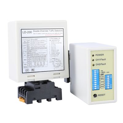 Detettore di veicoli a doppio ciclo con sicurezza potenziata anti-interferenza di crosstalk Relay Output Fault Relay Peso lordo 300 G