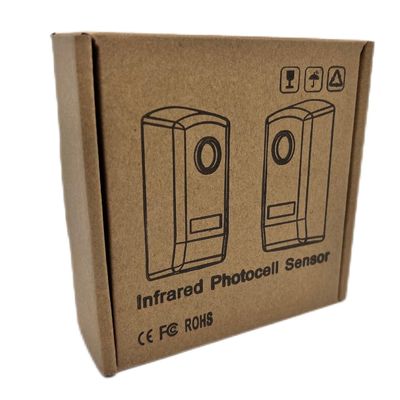 Sensore di sicurezza per barriera a braccio | Fotocellula IR anti-forte luce solare per controllo accessi