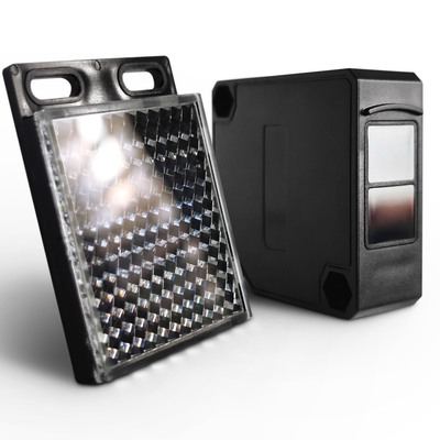 Sensore riflettore fotoelettrico IRR-7R ad alta affidabilità e stabilità per porte e cancelli